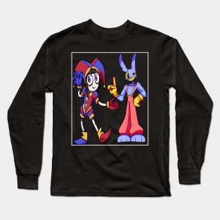 Amazing Digital Circus Gooseworx ,Pomni ,Jax Long Sleeve T-Shirt